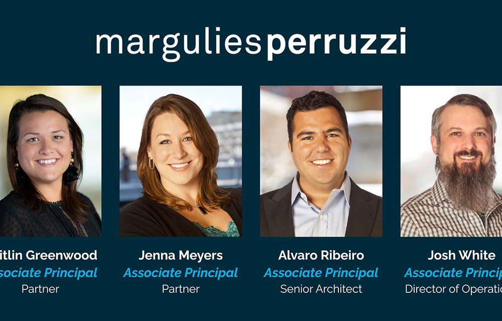 Margulies Perruzzi promotes Greenwood, Meyers, Ribeiro, and White to associate principal